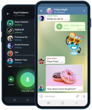 Telegram per Android e iPhone